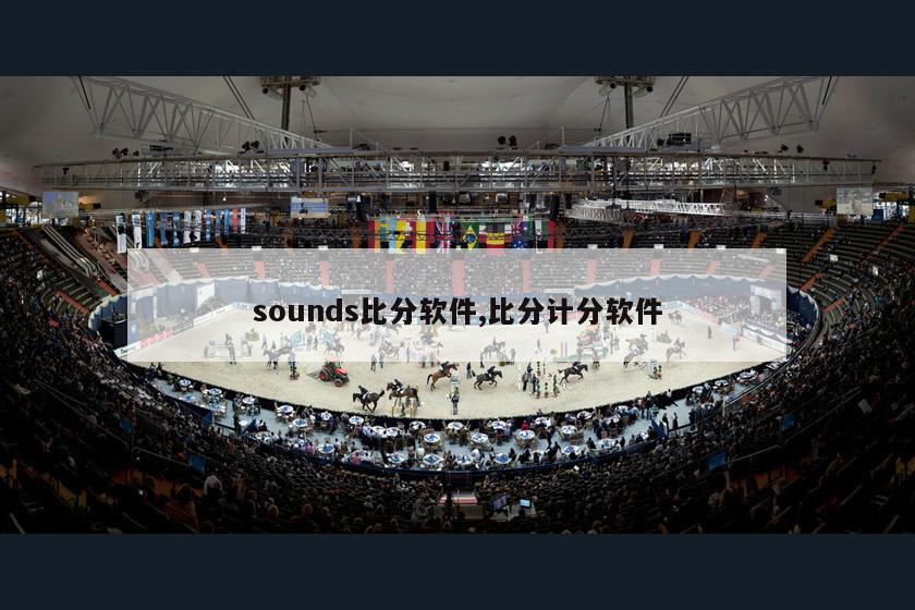 sounds比分软件,比分计分软件