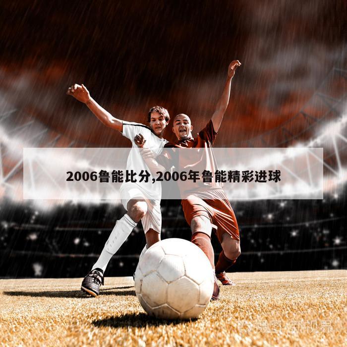 2006鲁能比分,2006年鲁能精彩进球